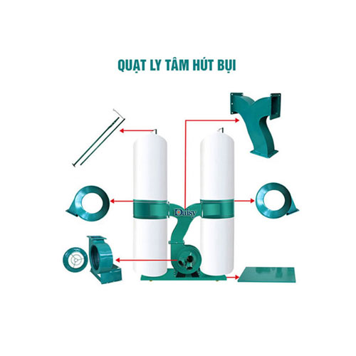 Quạt hút bụi túi vải DYLT-TV